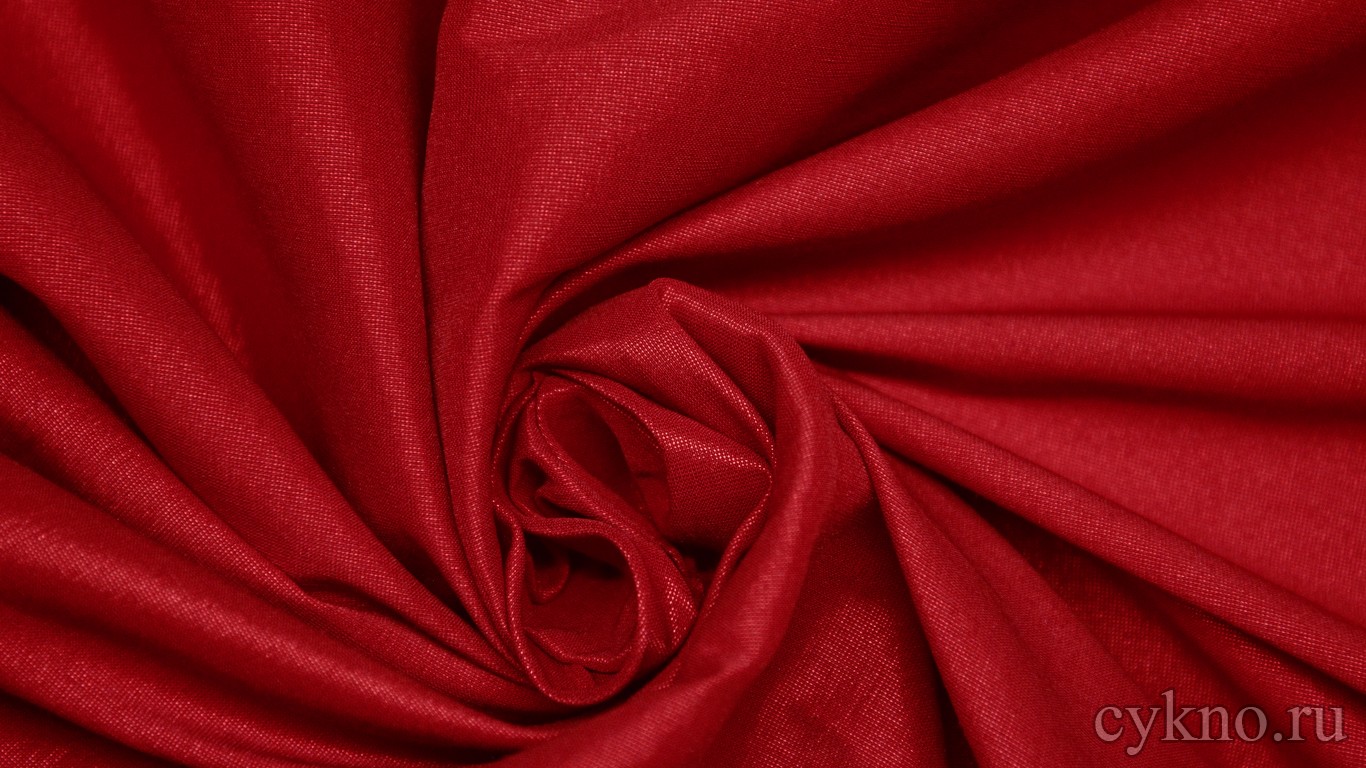 Ткань Костюмная карминно-красная